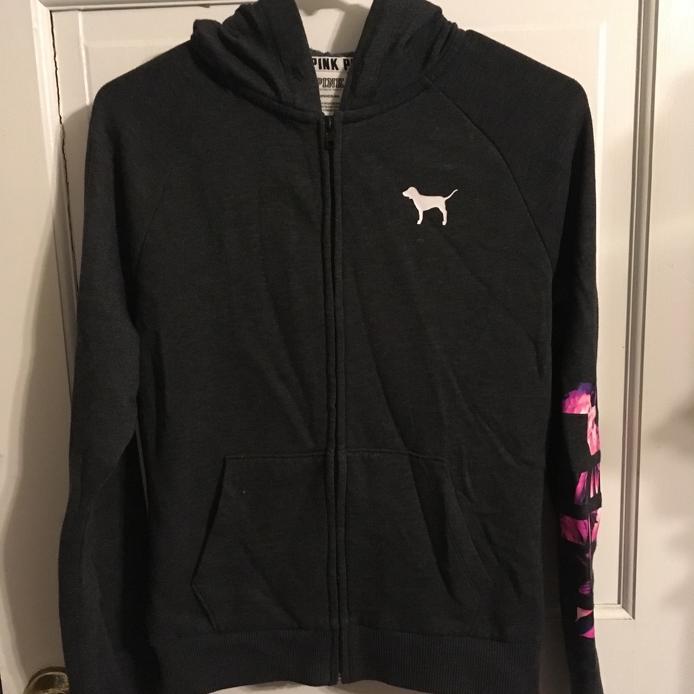 Pink Victoria’s Secret Size Small Tropical Hoodie
